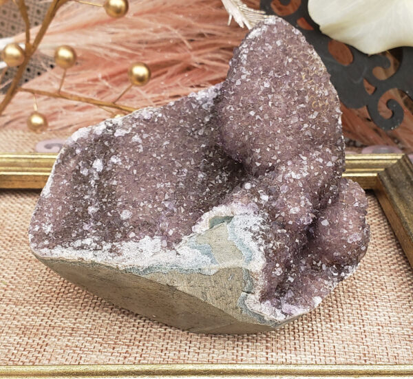 Pink Amethyst Free form