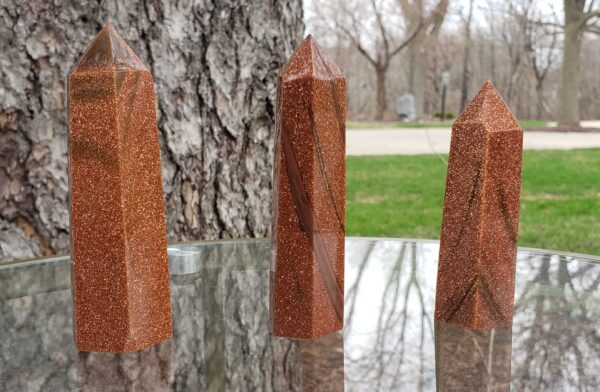 Natural Sandstone points