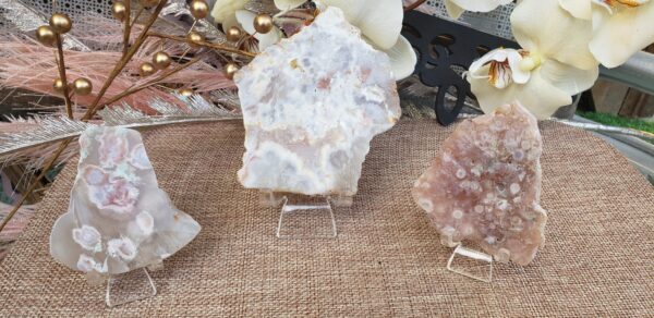 Pink flower Agate Slabs (no dc yet)