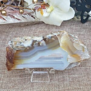 Banded Natural Blue Lace Agate (no dc)