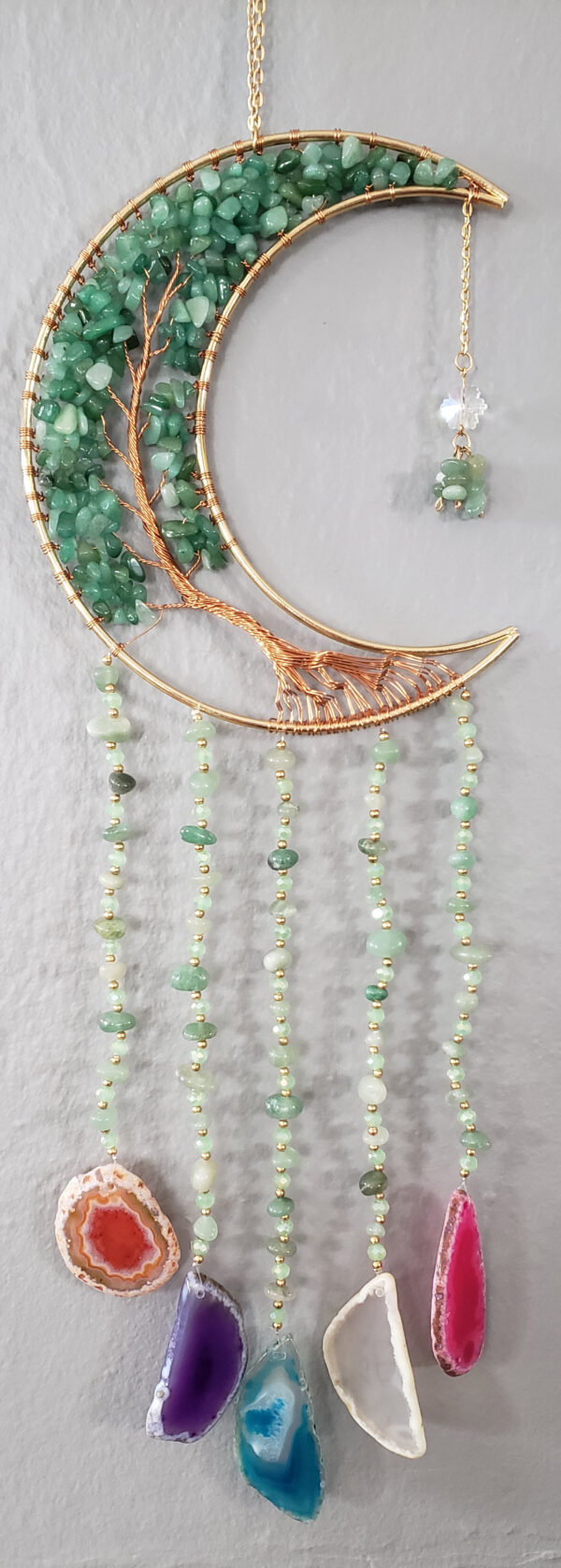 Green Aventurine Agate Dream Catcher (no dc yet)