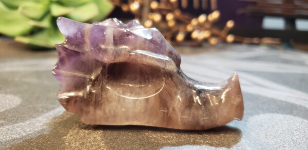 Dream Amethyst Dragon Head