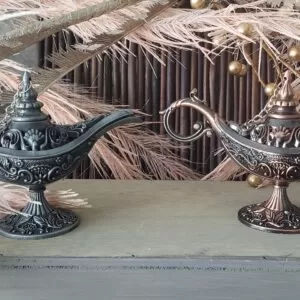 Genie lamp incense burners