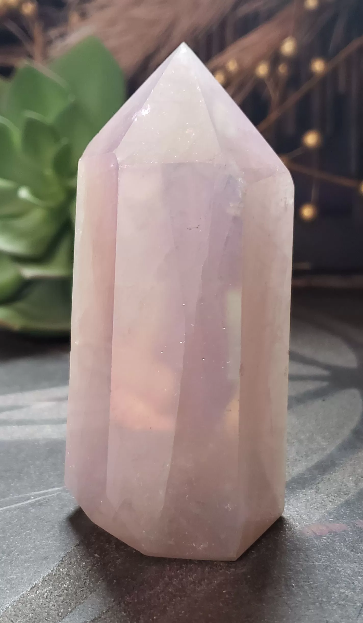Aura Rose Quartz