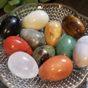 Egg Shape Natural Stones (no dc yet)