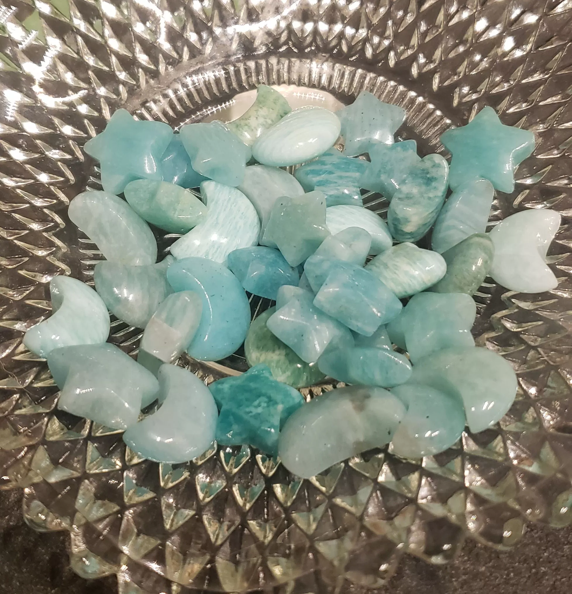 Mini Amazonite Star and Moons (no dc yet)