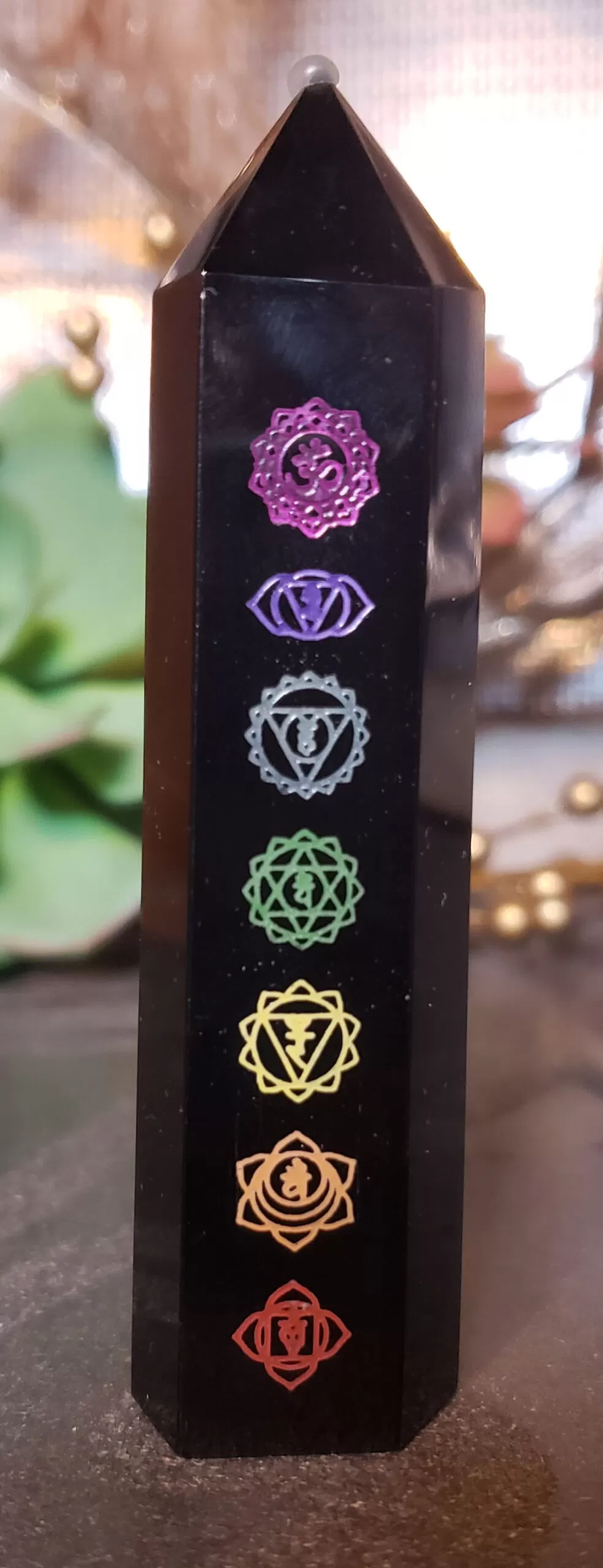 Black Obsidian Chakra Tower (no dc yet) - Image 3