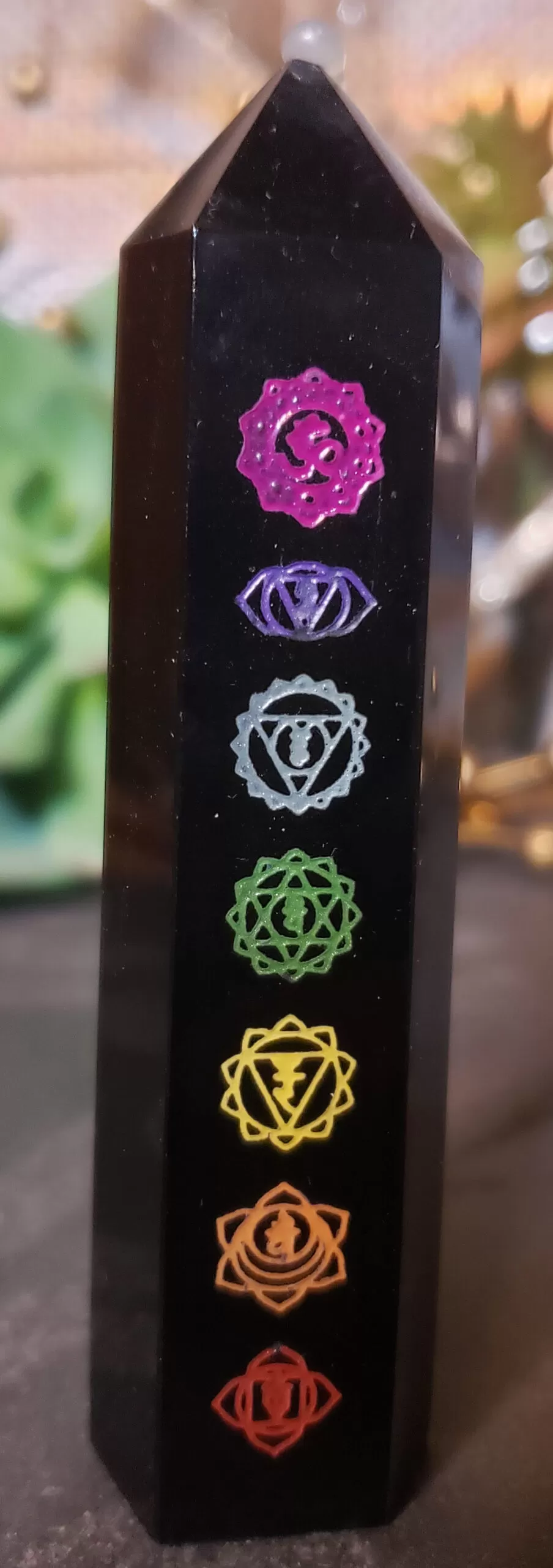 Black Obsidian Chakra Tower (no dc yet) - Image 4