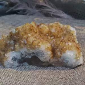 Heat Citrine Cluster (no dc)