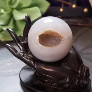 Blue Lace Agate Druzy Sphere (no dc yet)