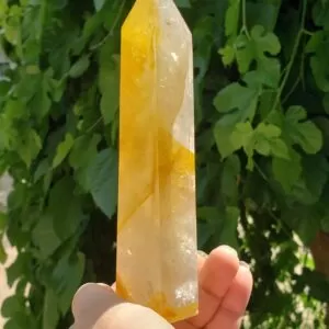 Golden Healer Quartz Tower